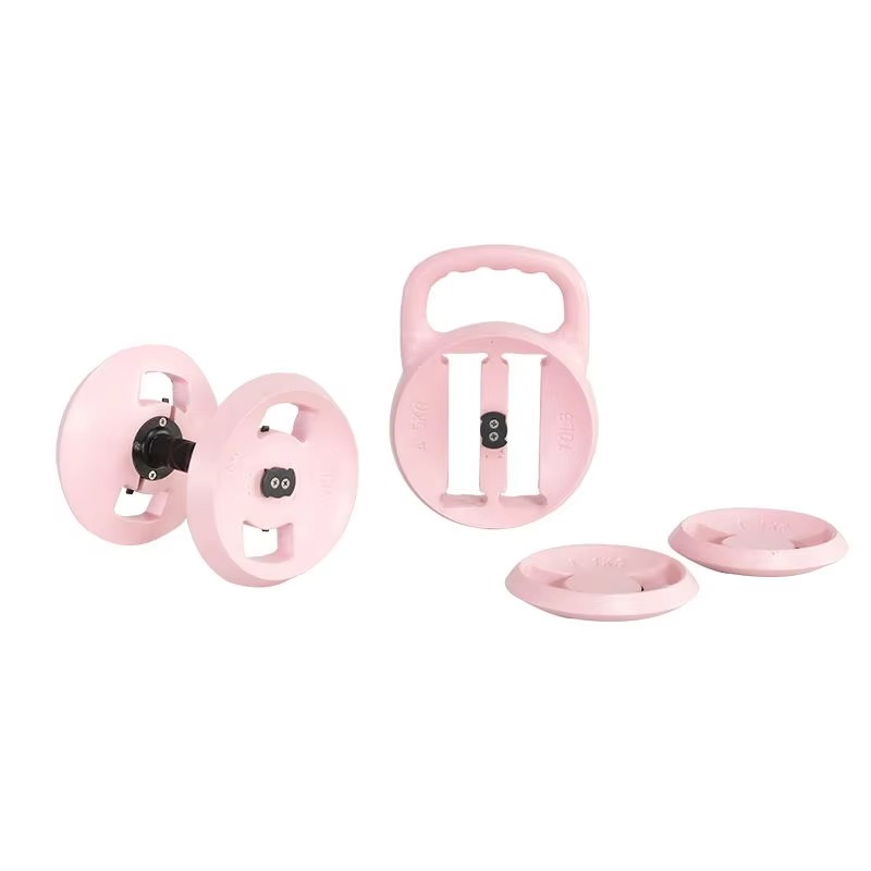 Dumbbell Set - カスタムロゴ入りセメント製調整可能ケトルベルダンベルセット - 家庭用＆ジム用多機能フィットネス機器 筋力トレーニング用