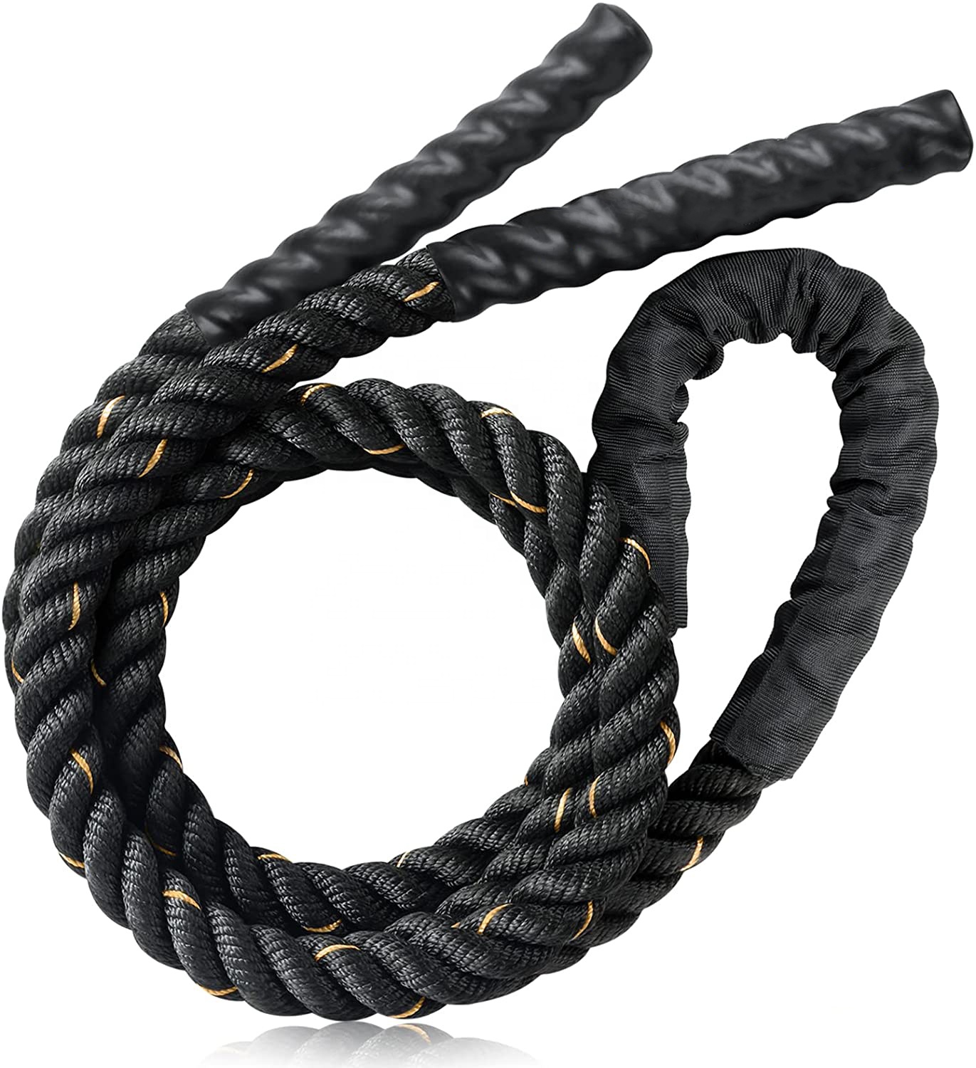 Jump Rope - ヘビージャンプフィットネスバトルロープワークアウトエクササイズウェイト付きスキッピングロープ販売促進