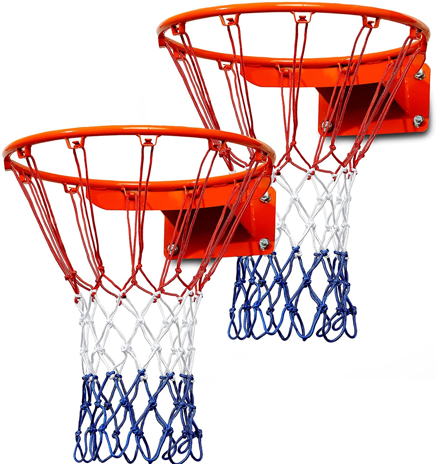 Basketball Hoop - 工場直販の耐久性のあるスチール製バスケットボールリム、頑丈な壁掛け式フープ、PEバックボード付き屋外バスケットボールネット、販売促進中