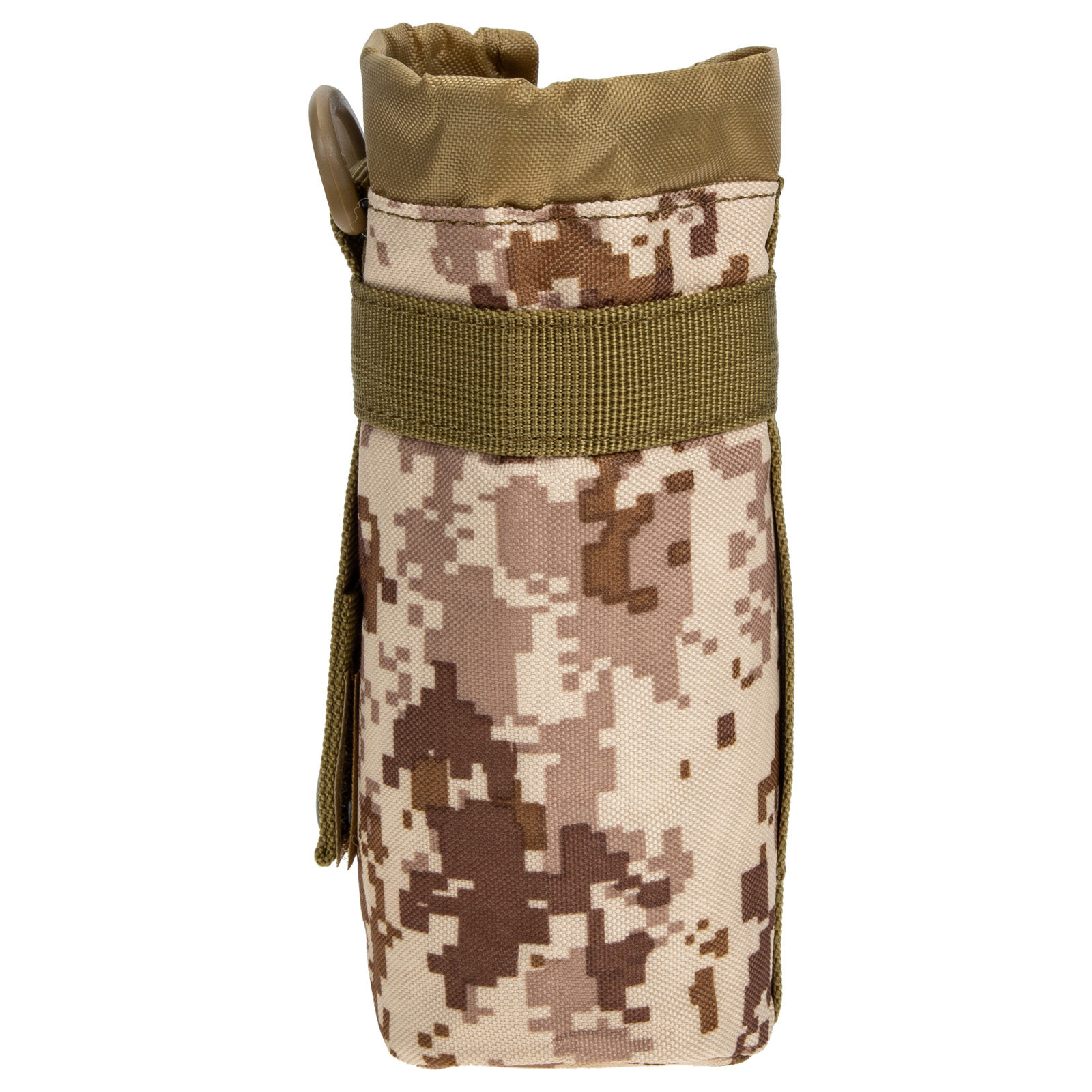 Sports Water Bottle Insulated - ナイロン製ウォーターボトルバッグ。防水・断熱仕様で、滑り止め加工が施され、アウトドアスポーツに最適。調整可能なストラップ付きで、軽量。