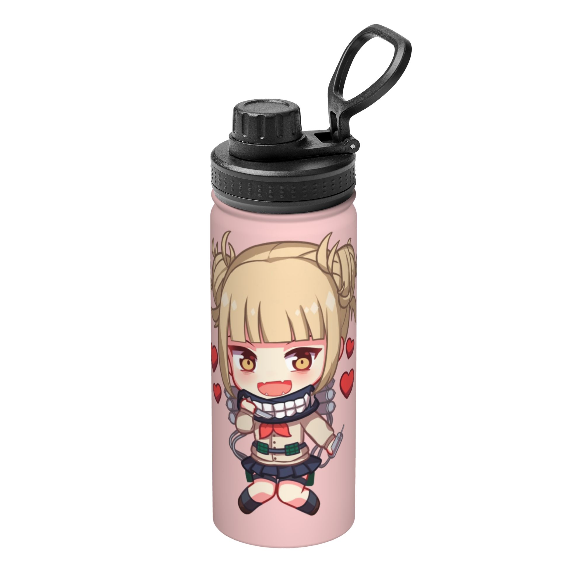 Sports Water Bottle Insulated - トガ 僕のヒーローアカデミア 18オンス スポーツ断熱ケトル サーマルカップ 真空フラスコ