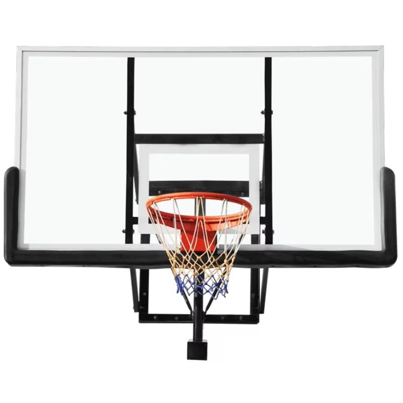 大人用壁掛け式屋外用バスケットボールバックボード、スチールス - Basketball Hoop のレビューと価格