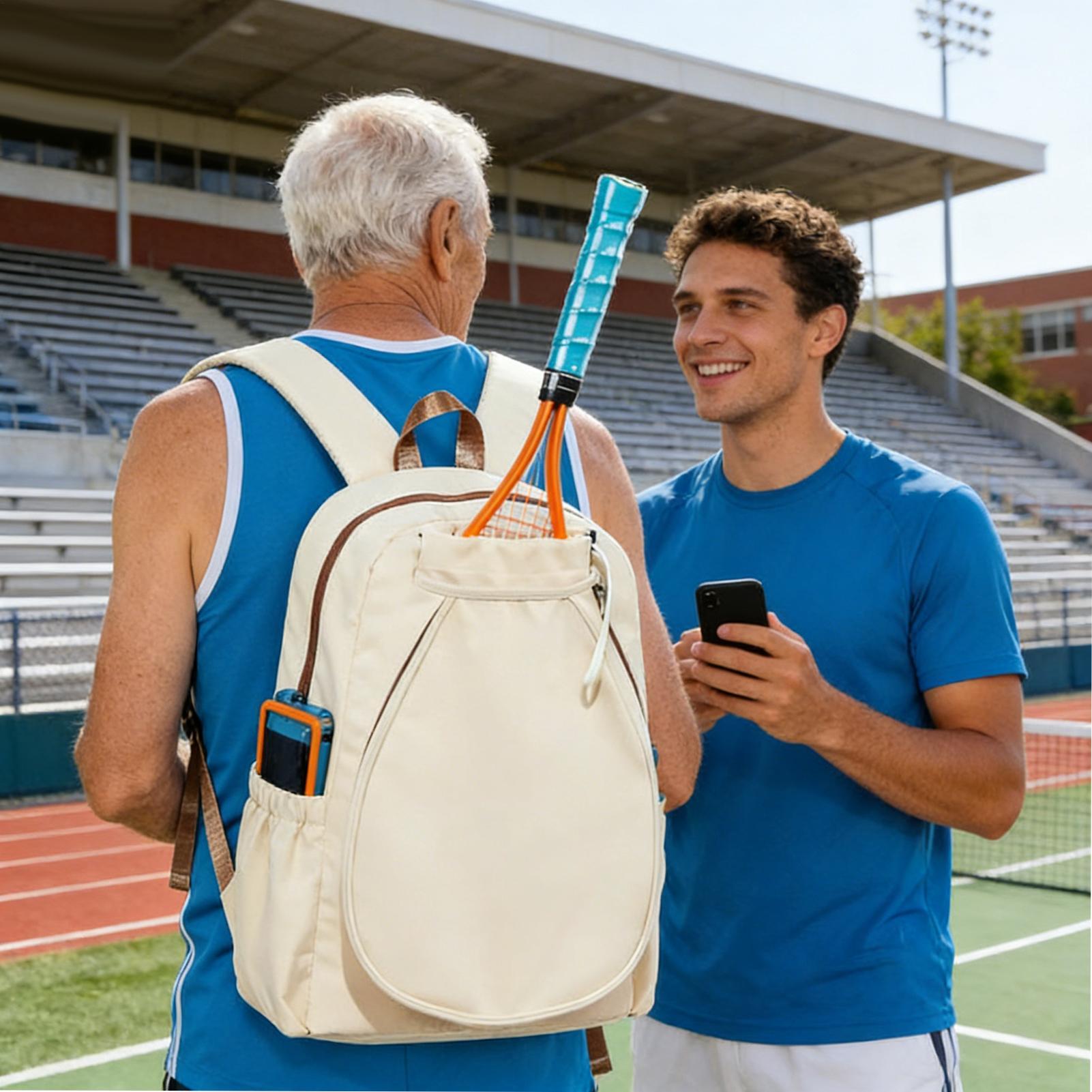 女性用ピックルボールバックパック、ラケット2本収納可能、シュ - Tennis Racket のレビューと価格