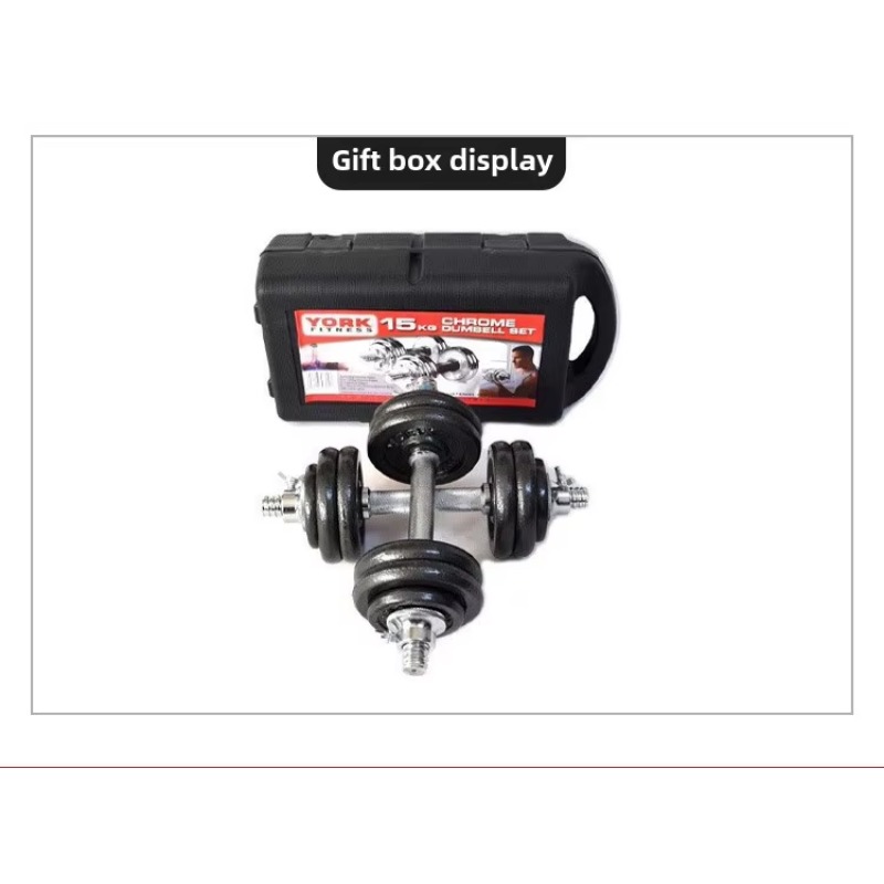 高品質50kg調整可能スチールダンベルセット、ポータブルバー - Dumbbell Set のレビューと価格