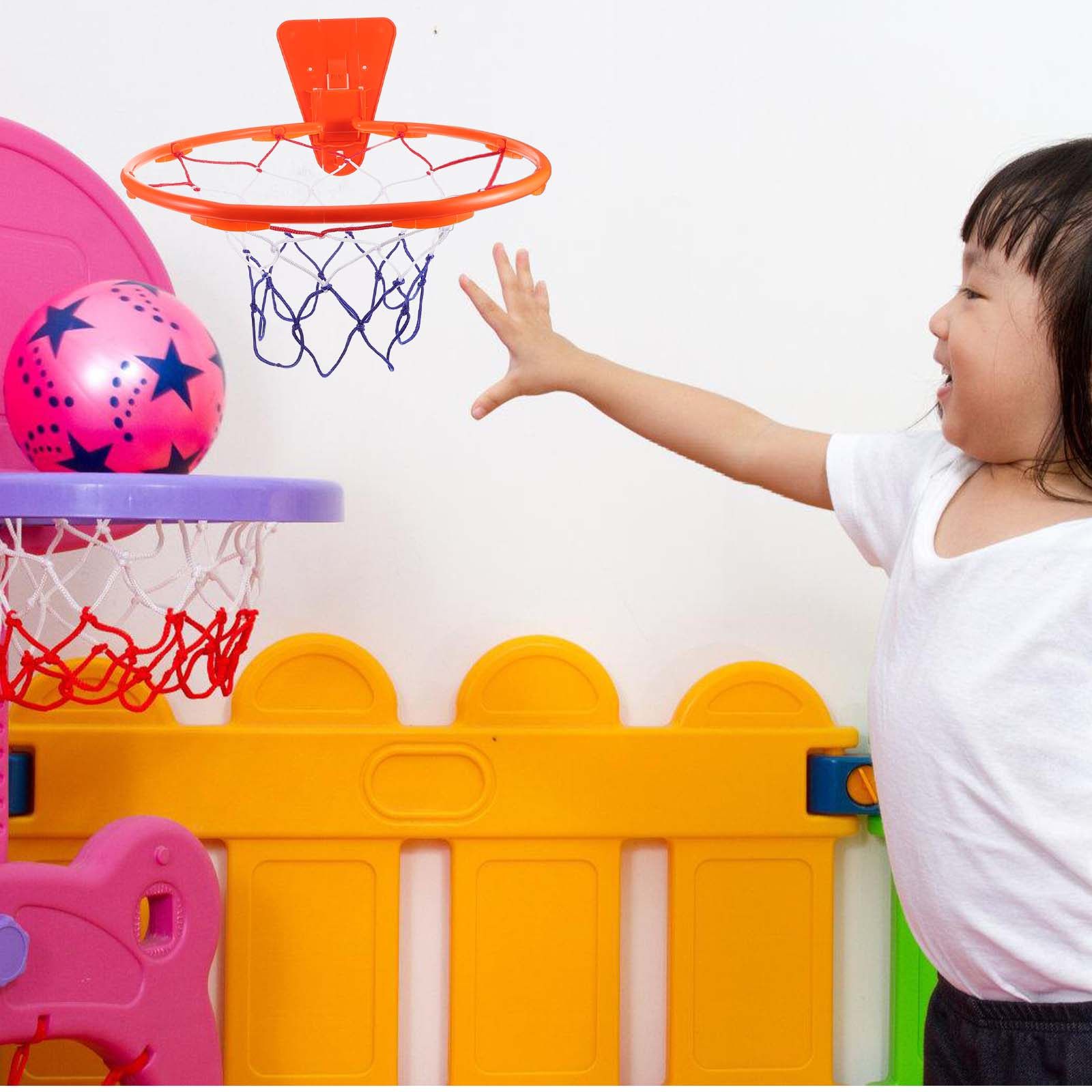子供用の室内用バスケットボールゴール。壁に取り付け可能で、プ - Basketball Hoop のレビューと価格
