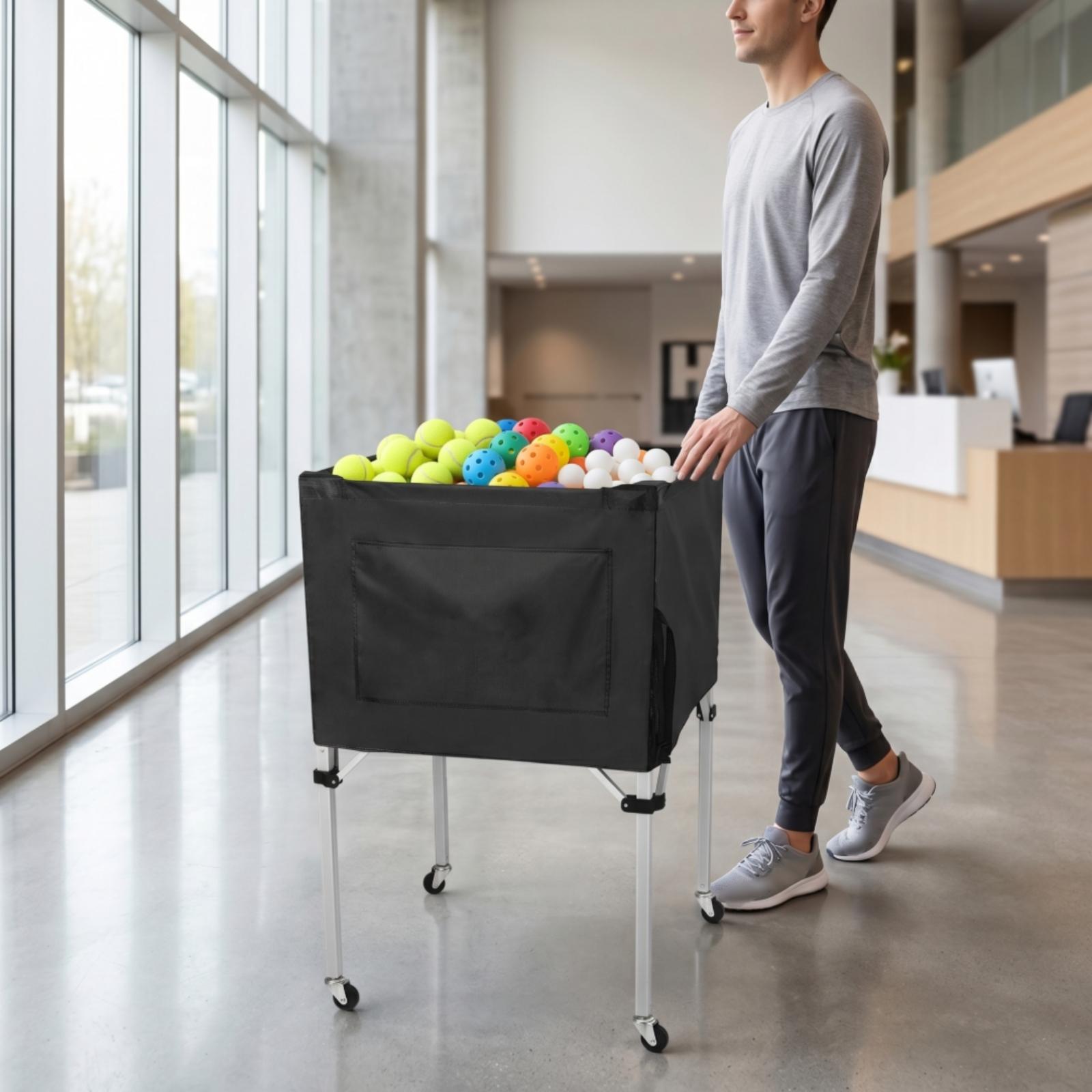 ボール収納カート 折りたたみ式ボールカート 折りたたみ式アス - Gym Ball のレビューと価格