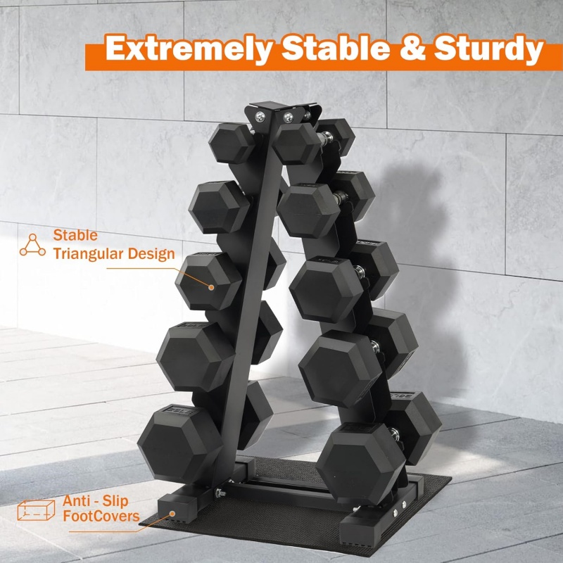 ホームジムエクササイズ筋力トレーニングラバーコーティング六角 - Dumbbell Set のレビューと価格