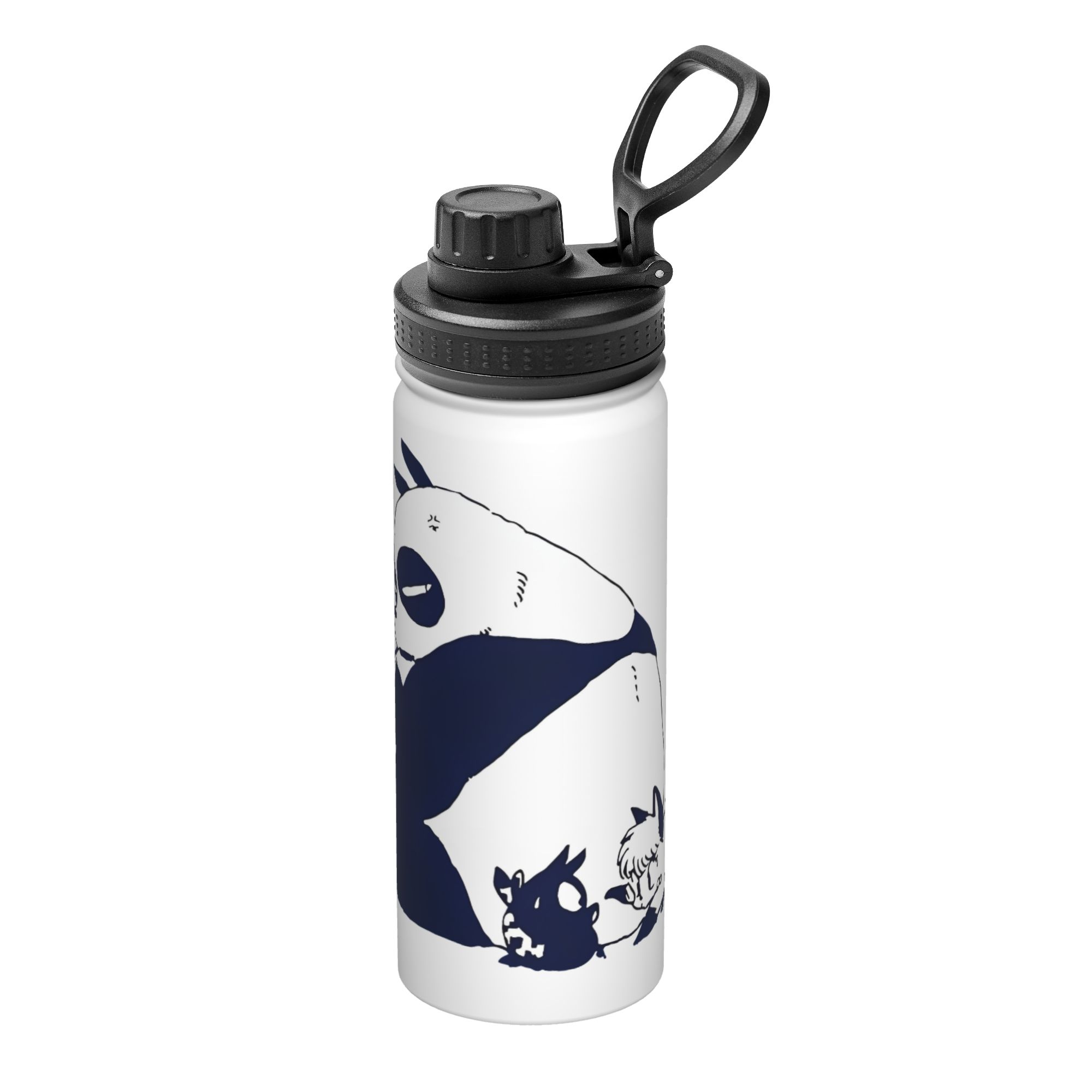 ランマ1/2、日本のアニメ「パンダ」をモチーフにした18オン - Sports Water Bottle Insulated のレビューと価格