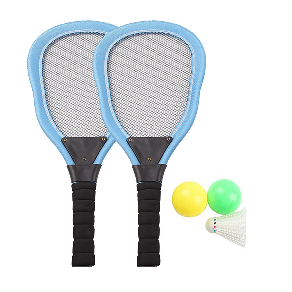 子供向けビーチラケット5本セット。高品質な布製ラケットと、バ - Badminton Racket のレビューと価格
