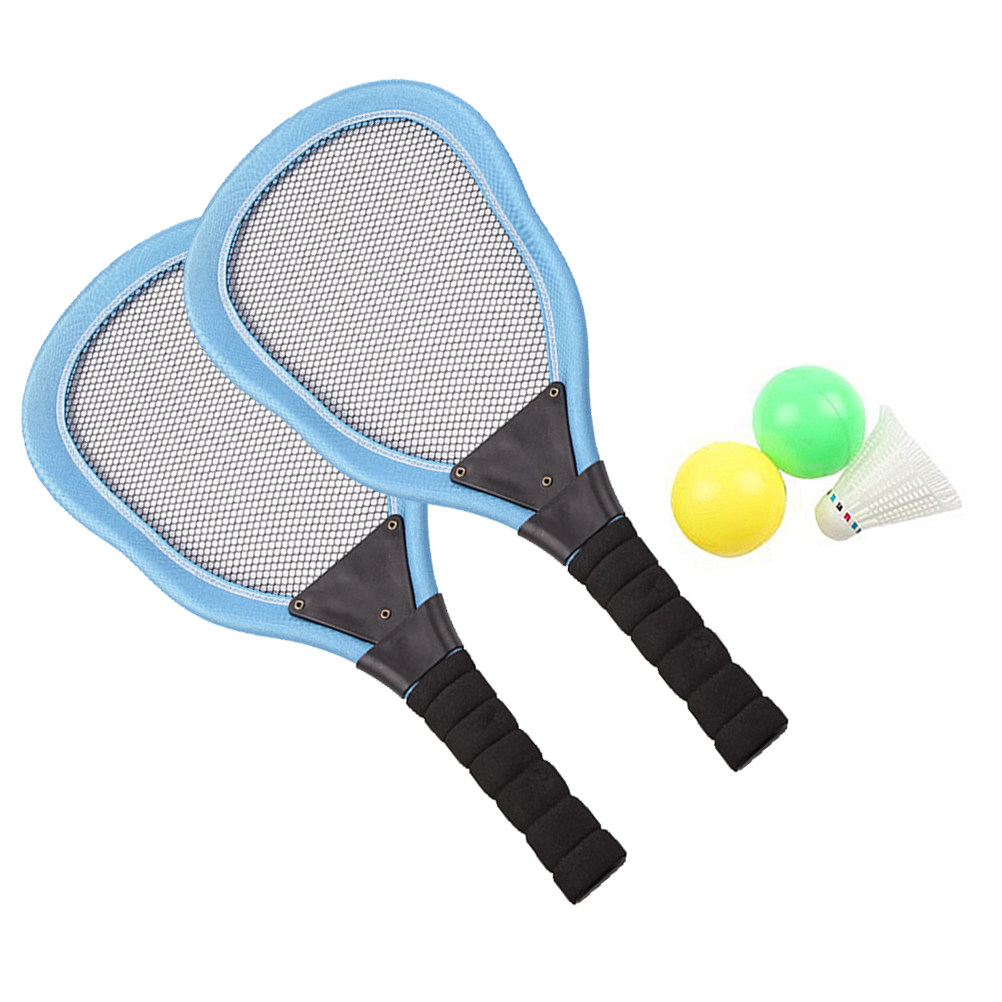子供向けビーチラケット5本セット。高品質な布製ラケットと、バ - Badminton Racket のレビューと価格