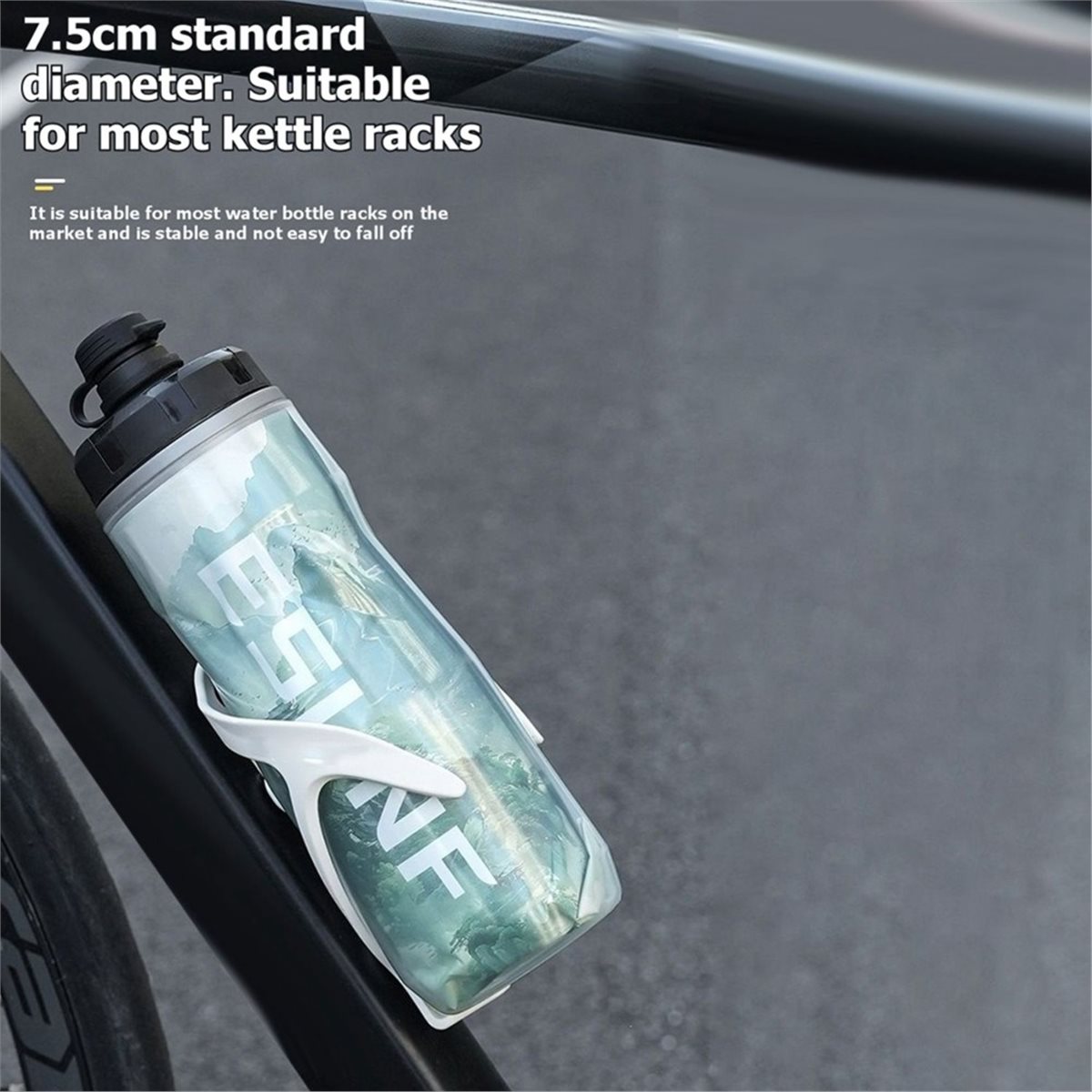 推奨事項      610ml 断熱自転車用ウォーターボトル - Sports Water Bottle Insulated のレビューと価格