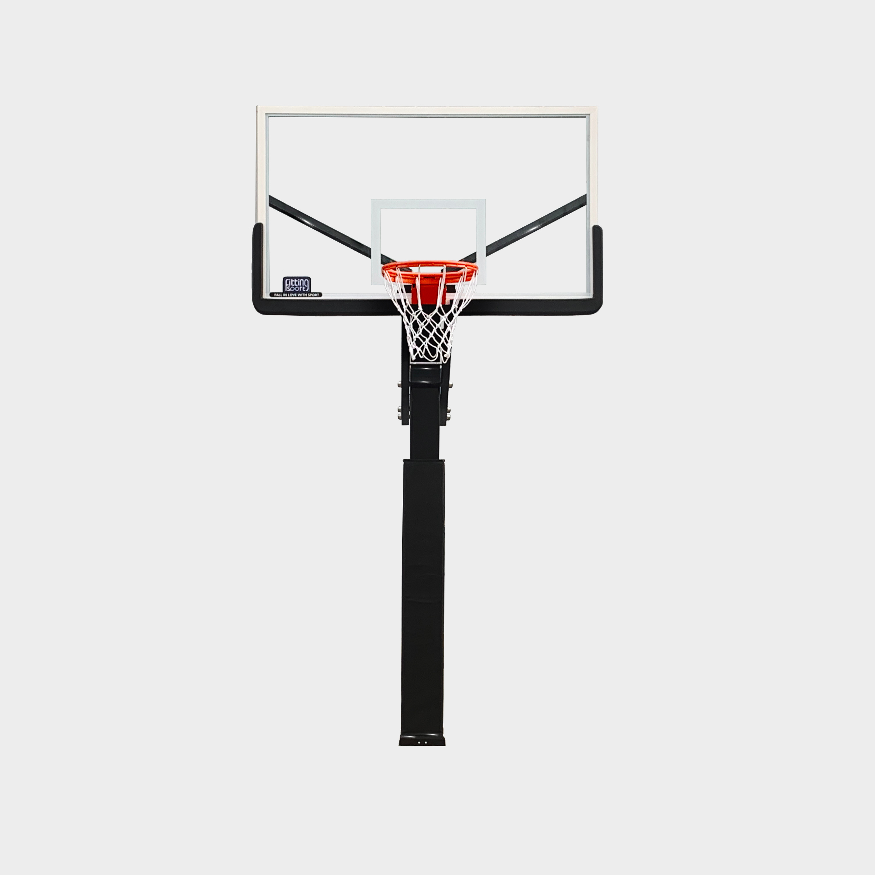 屋外バスケットボール用フープ、粉体塗装スチールポール＆プロ仕 - Basketball Hoop のレビューと価格