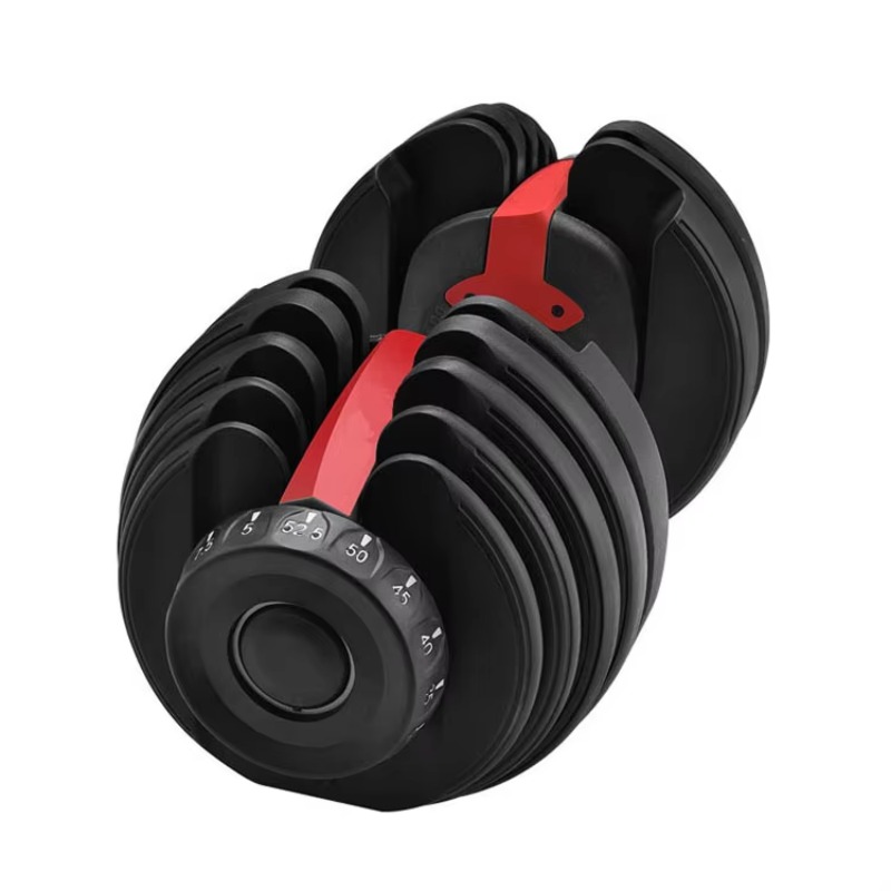 フリーウェイトジムセット鋳鉄製調整可能ダンベルバーベル50k - Dumbbell Set のレビューと価格