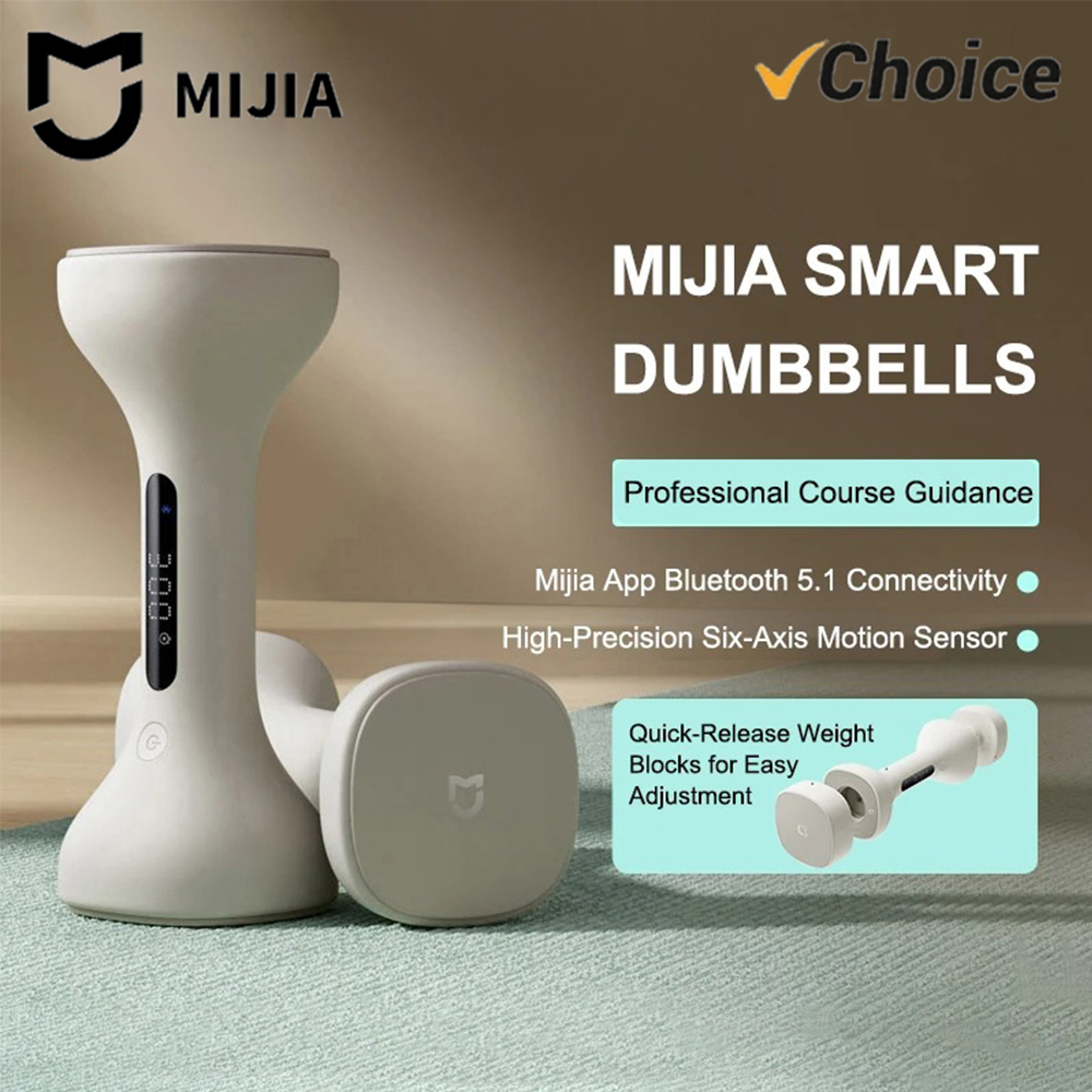新しいMIJIAスマートダンベル 男女兼用 ホームフィットネ - Dumbbell Set のレビューと価格