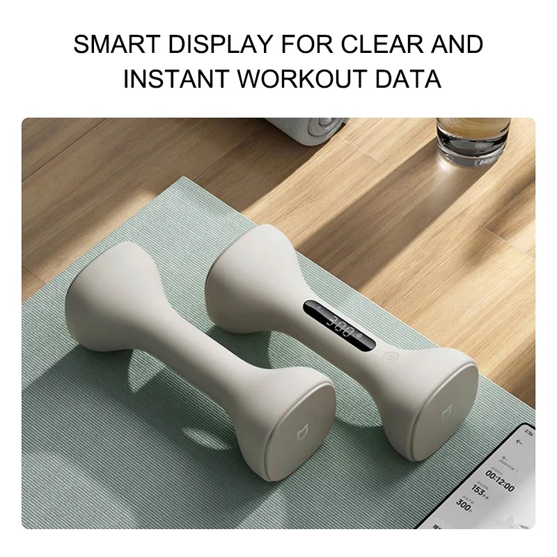 新しいMIJIAスマートダンベル 男女兼用 ホームフィットネ - Dumbbell Set のレビューと価格