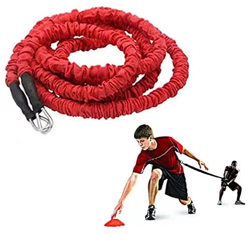 デュアルレジスタンスラテックスプルロープ弾性バンド陸上競技ス - Jump Rope のレビューと価格
